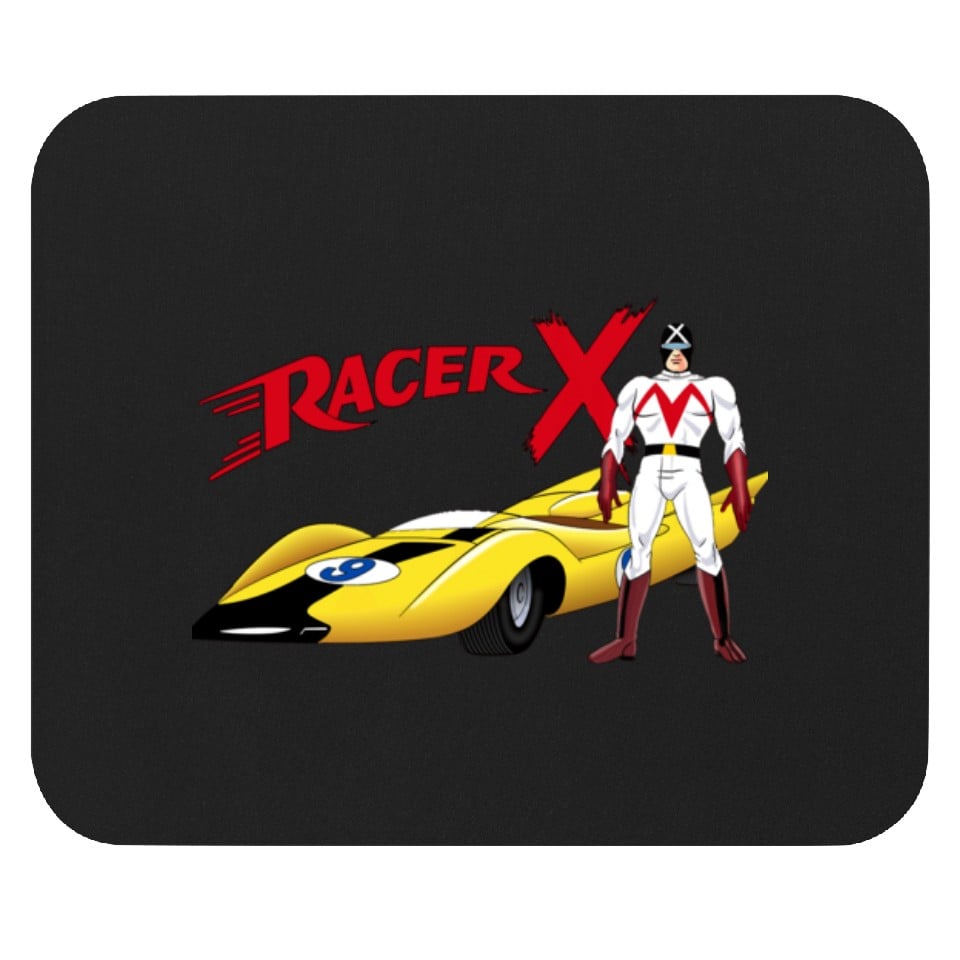 Racer X Tribute to Original 60s Speed Racer Cartoon Series Mouse Pads