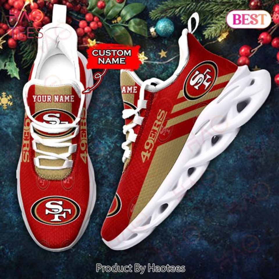 Cosyom Name Football San Francisco 49e Max Soul Sneaker Custom Name sold by Haute ...