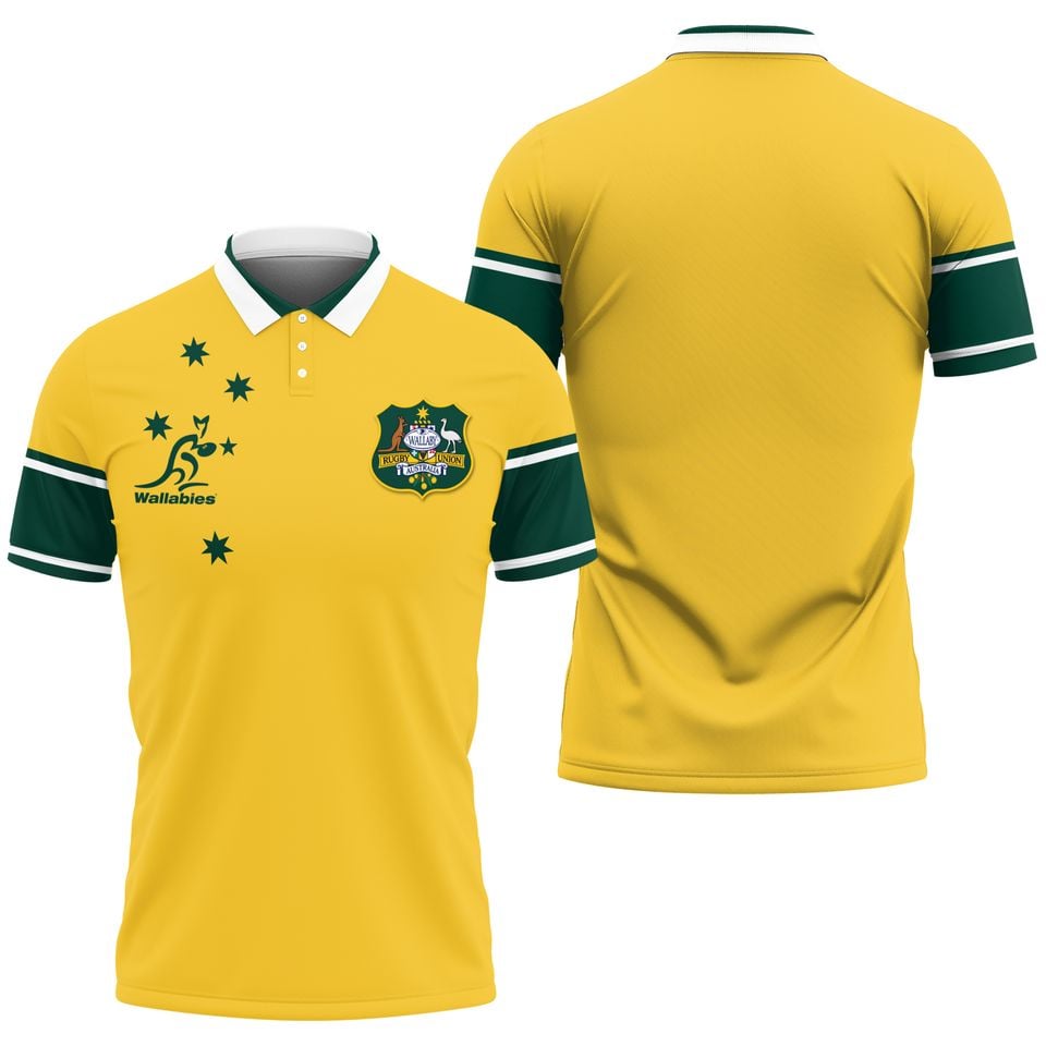 Fou Rcorners Apron Pattern WALLABIES 2001 RETRO JERSEY sold by Camera Corner | SKU 16888264 ...