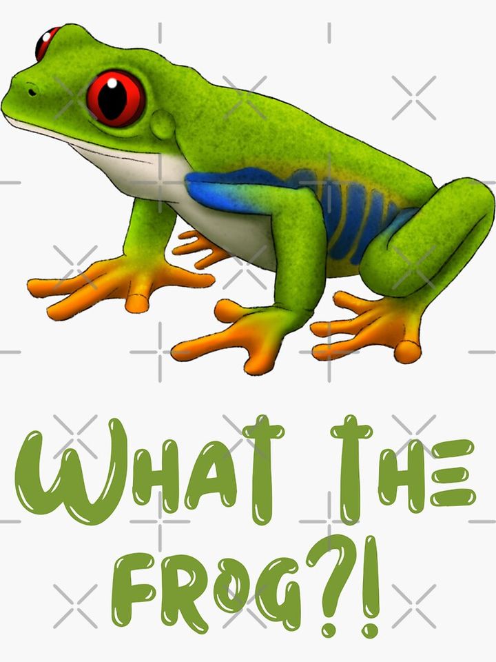 Red-Eyed Tree Frog - What the frog?! sold by Brian Hayes | SKU ...