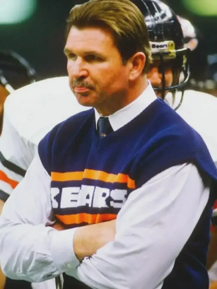 Chicago Bears Mike Ditka Graphic Premium Matte Vertical Poster 8