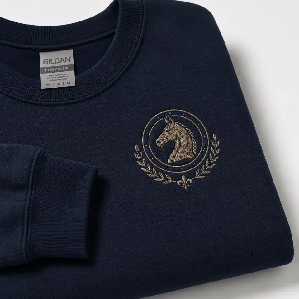 Custom Logo Sweatshirt - Personalized Embroidered Sweatshirts ...