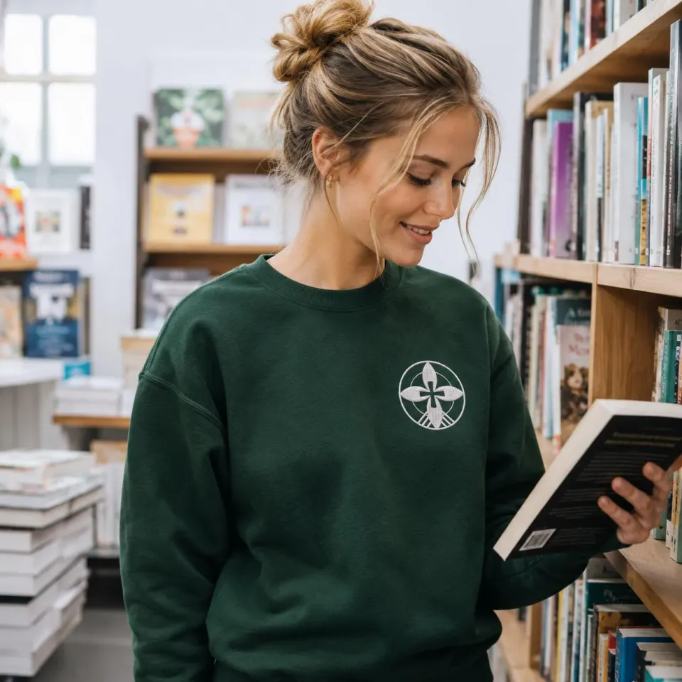 Custom Logo Sweatshirt - Personalized Embroidered Sweatshirts ...