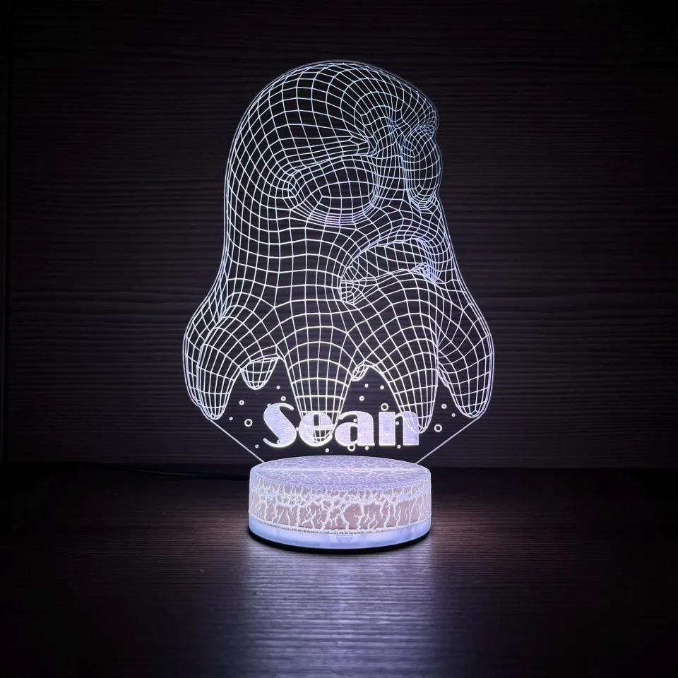 Pac-Man Game Gift For Gamer Arcade Video Game Pac Man Fans Led Lamp ...